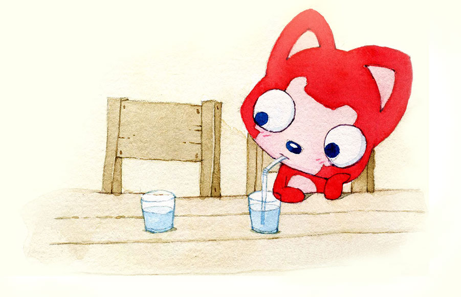 过去的阿伟一直是一个人生活，享受着孤独，也憧憬着爱情。