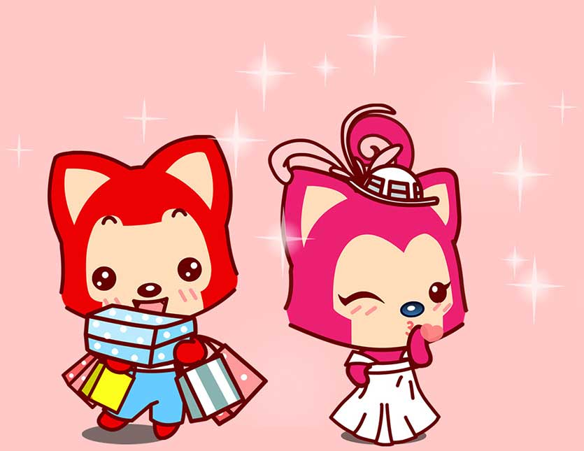 阿伟很快就成为了蕾蕾的逛街助手